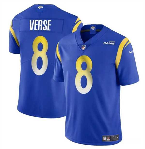 Men & Women & Youth Los Angeles Rams #8 Jared Verse Blue 2024 Draft Vapor Untouchable Stitched Jersey,We sell and wholesale Men & Women & Youth Los Angeles Rams #8 Jared Verse Blue 2024 Draft Vapor Untouchable Stitched Jersey on line form chian!